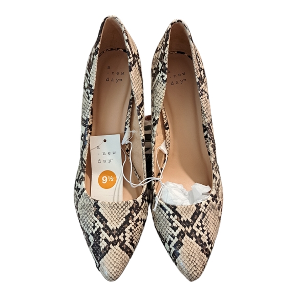 A New Day Gemma Stiletto Heels, Grey Snake Print, 8, 8.5, 9, 9.5, 10, 11 - Picture 6 of 8
